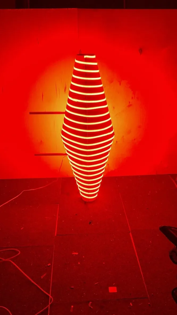 PANNEAU LED 3D CAROTTE DE TABAC EXTÉRIEUR ANIMÉ AVEC COMMANDE À DISTANCE 110X40cm – Image 2