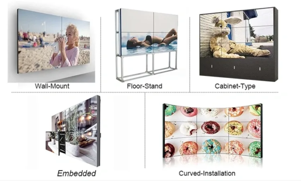 Mur Vidéo LCD 4K, Écran Géant très haute définition 4K, 4x4 16 Écrans de 65”Mur Vidéo LCD 4K, Écran Géant très haute définition 4K, 4x4 16 Écrans de 65” – Image 3